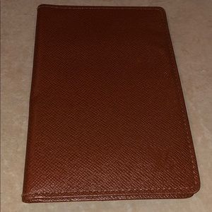 Authentic LV Taiga bifold leather card holder